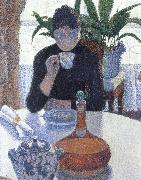 Paul Signac dining room oil on canvas